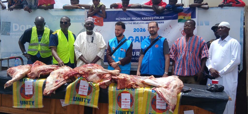 Joy in Kumasi as NGOs Distribute Meat from 100 Cows for Eid Celebrations