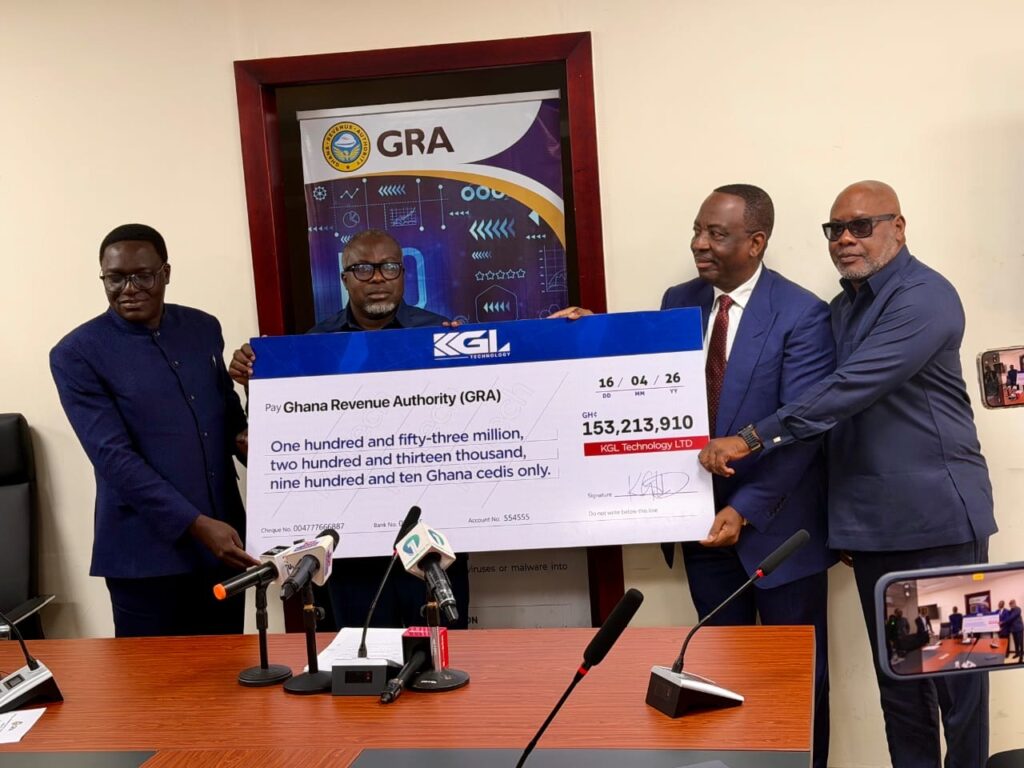 KGL Group Reaffirms Commitment to Tax Compliance with GHS 153 Million Contribution to GRA