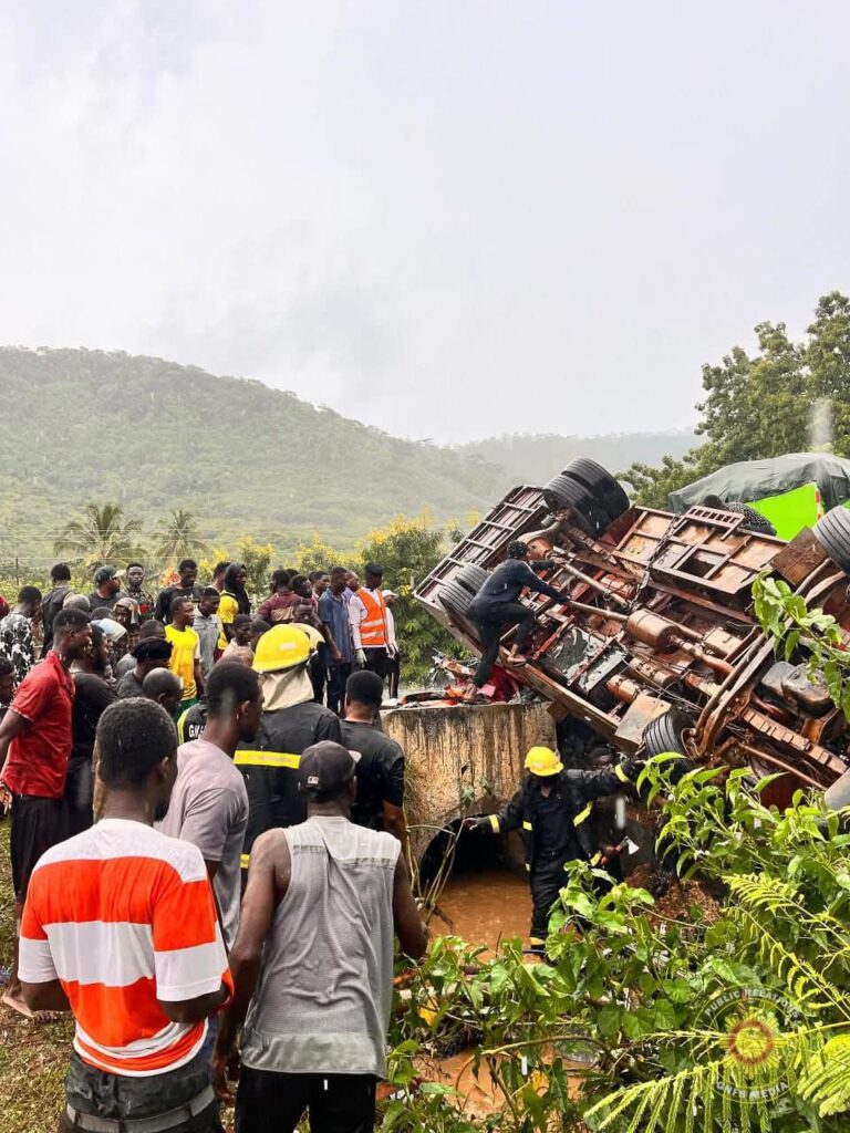 Three Dead, 17 Rescued in Fatal Crash on Kpeve–Asikuma Highway
