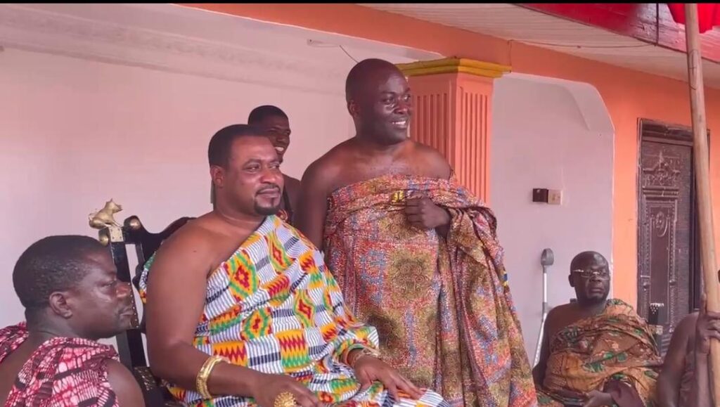 COKA Seeks Blessings from Kwamanmanhene Ahead of Ashanti Regional NPP Chairmanship Bid
