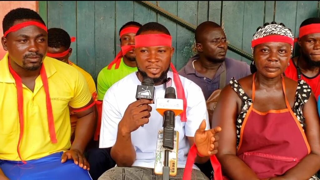 Adugyama Residents Protest MP’s Decision to Locate 24-Hour Economy Market Project in Abesewa