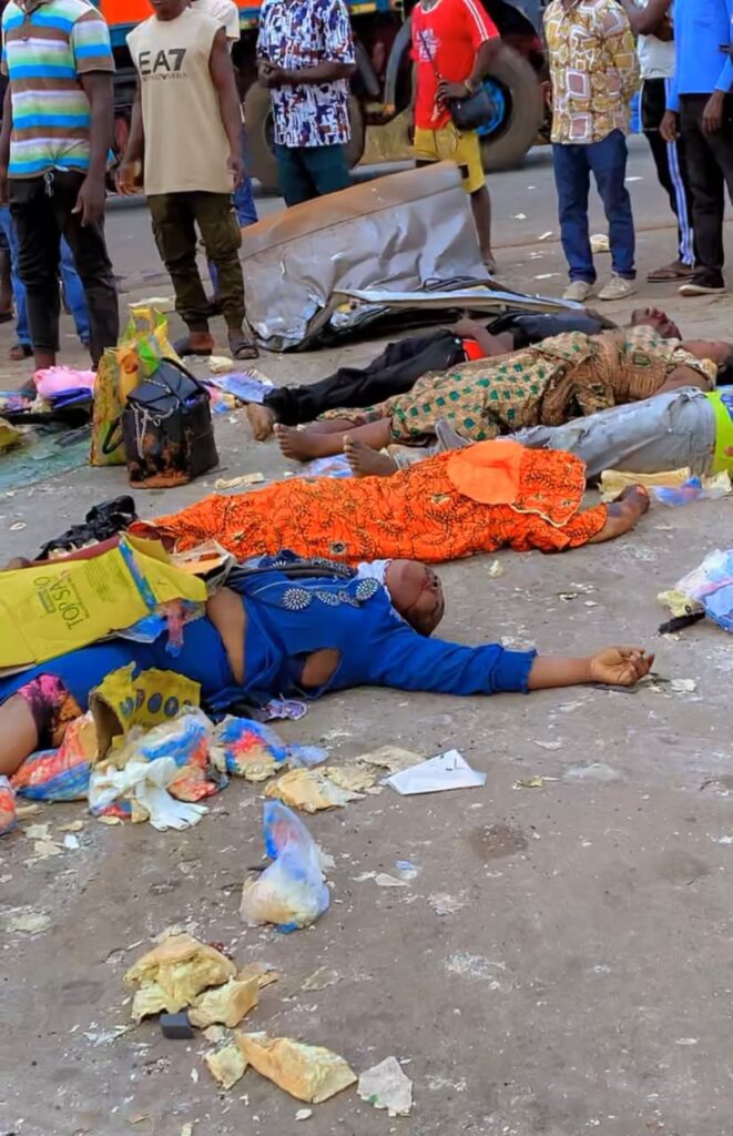 12 Dead, 2 Critically Injured in Head-On Collision on Nkenkensu Highway