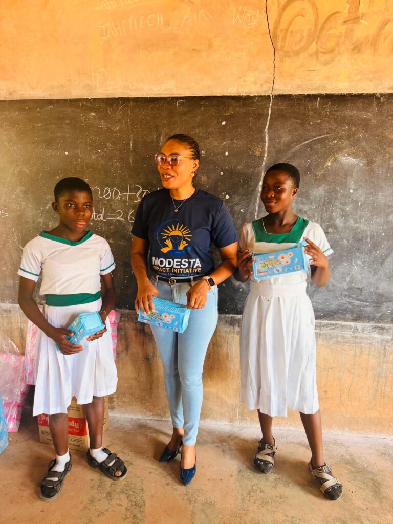 Modesta Impact Initiative Battles Period Poverty, Supports Female Inmates in Dual Empowerment Drive