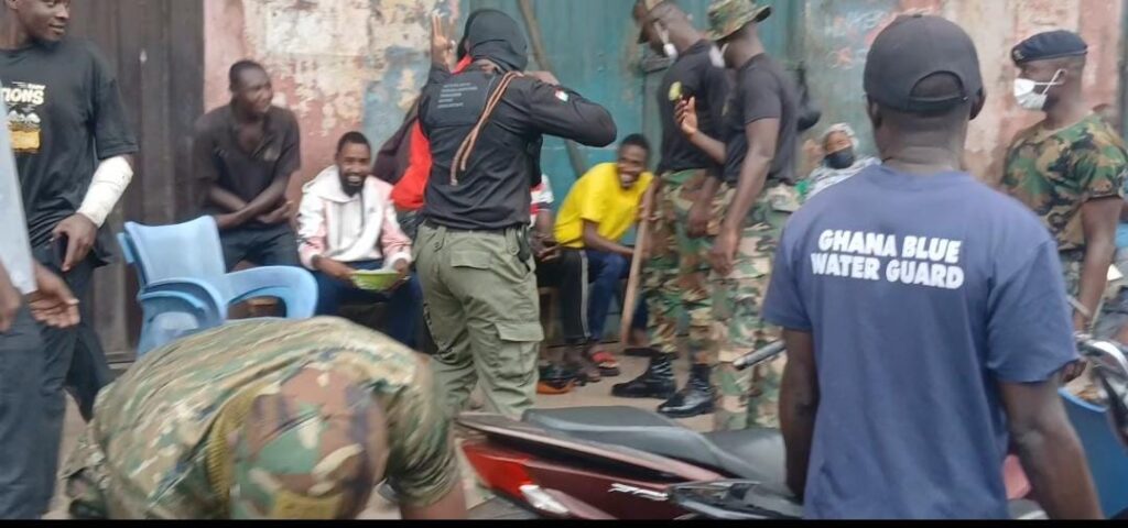 Security Forces Enforce Compliance in Kumasi Amid Mixed Turnout for National Clean-Up Drive