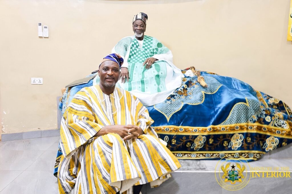 Interior Minister Mourns late Overlord of Dagbon, Ya-Na Mahama Abukari II