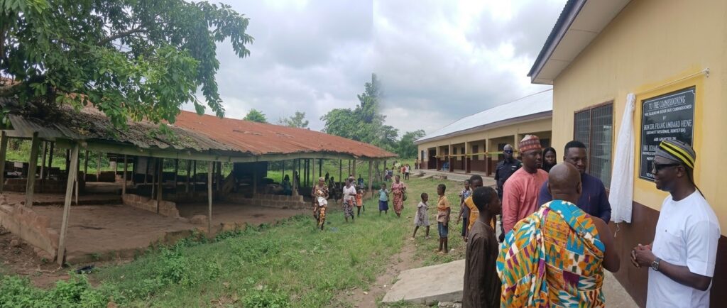 Offinso North: Bosomponso JHS students get new classroom block, ditch pigsty
